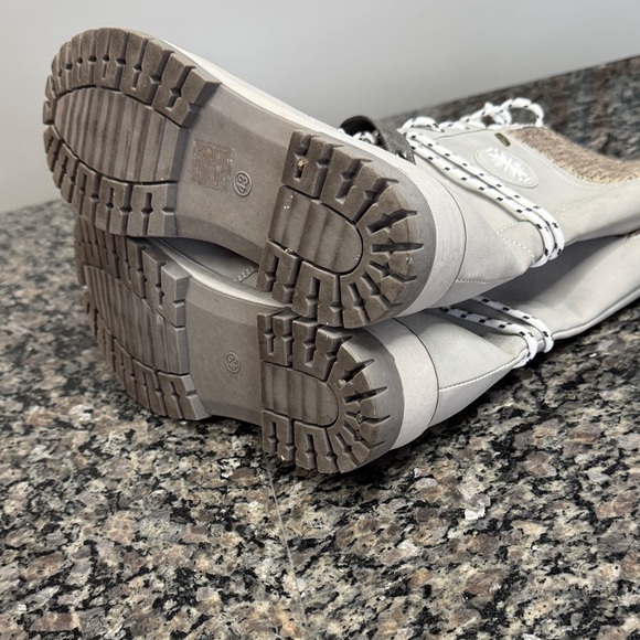 Tex Gray Winter mid calf Boots with Knit Cuff EUC 10.5 - Picture 8 of 13